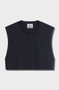 Altuzarra_Crop Muscle T-Shirt-Black