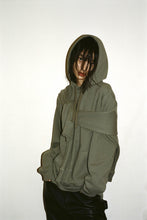 Load image into Gallery viewer, Altuzarra_Layered Hooded Sweatshirt-Matcha