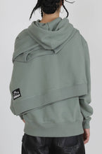 Load image into Gallery viewer, Layered Hooded Sweatshirt