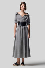 Load image into Gallery viewer, Altuzarra_&#39;Lydia&#39; Dress-Black Ivory Gingham