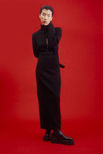 Load image into Gallery viewer, Altuzarra_Mock Neck Pierced Dress-Black