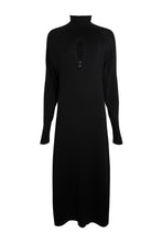 Load image into Gallery viewer, Altuzarra_Mock Neck Pierced Dress-Black