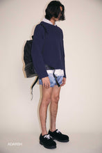 Load image into Gallery viewer, Altuzarra_Pullover With Buttons-Space Blue