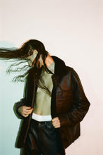 Load image into Gallery viewer, Altuzarra_Reversible Leather/Shearling Jacket-Black