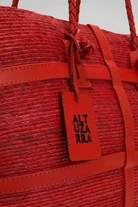 Altuzarra_'Watermill' Bag Large-Bright Coral