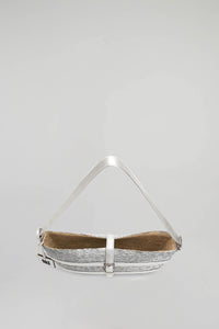 Altuzarra_'Watermill' Shoulder Bag-Silver