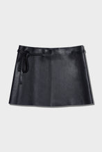 Load image into Gallery viewer, Altuzarra_Wrap Leather Skirt-Black