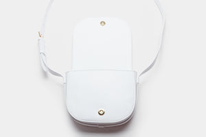 Altuzarra_'Medallion Saddle' Bag_Optic White